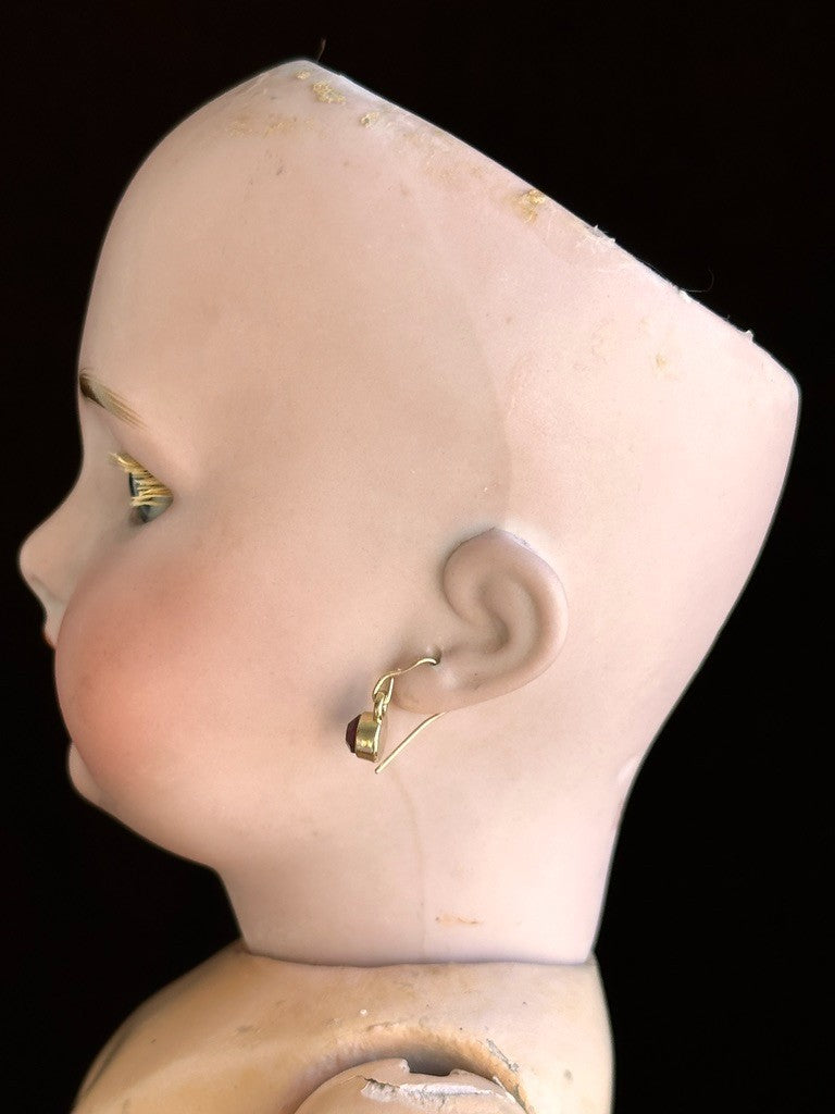 Antique German French 15” Tete Jumeau Dep Bisque Head Doll Working Crier
