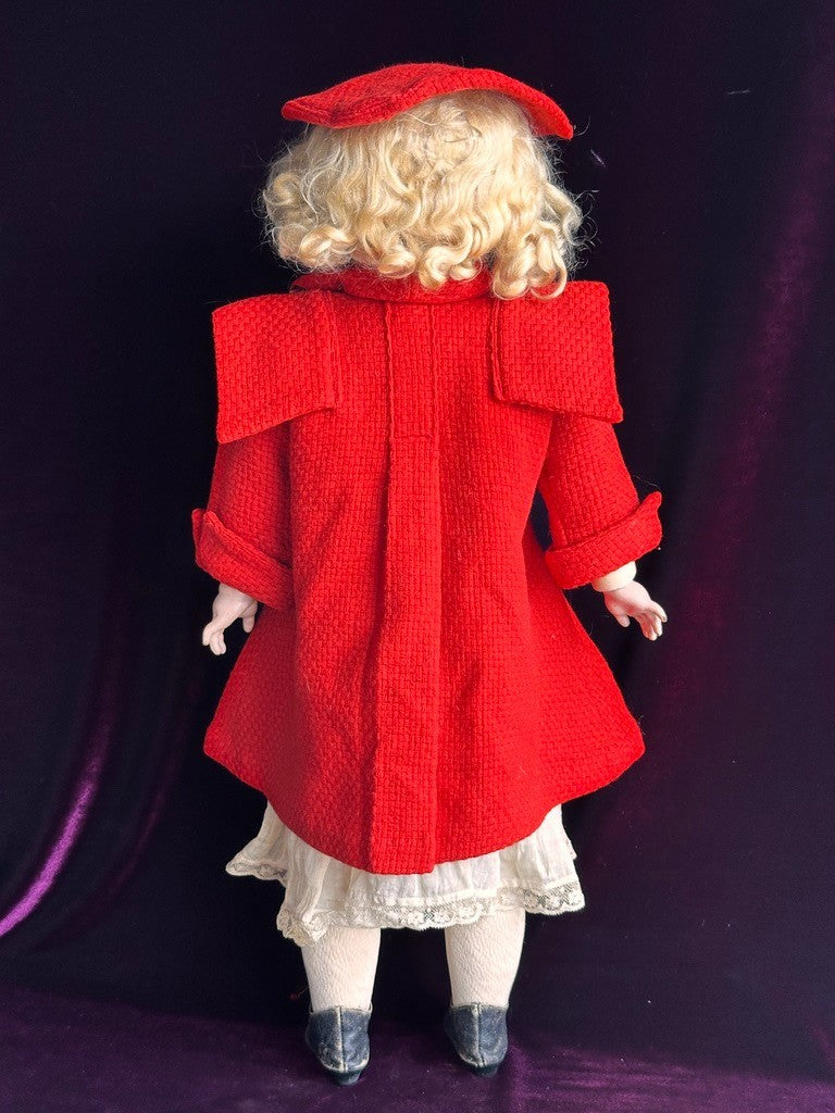 Antique German 22.5” Simon Halbig 1079 Bisque Head Doll