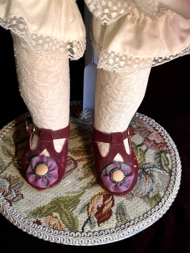 Large Mary Benner 30" Porcelain Repro of French Bru Jne Claudine Doll LE 400