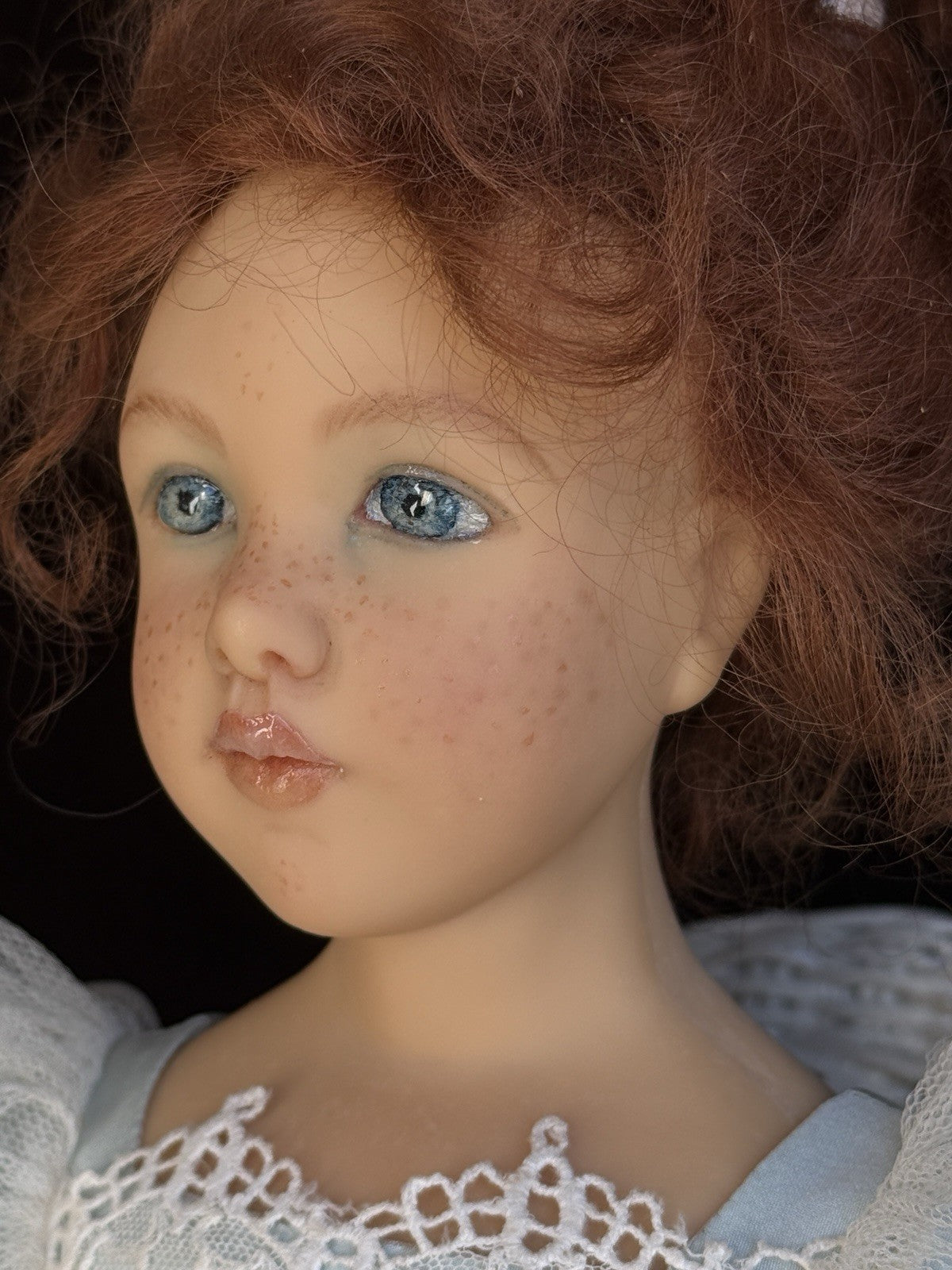 Collectible French Heloise 21” Resin/Cloth Charlotte Doll LE 100