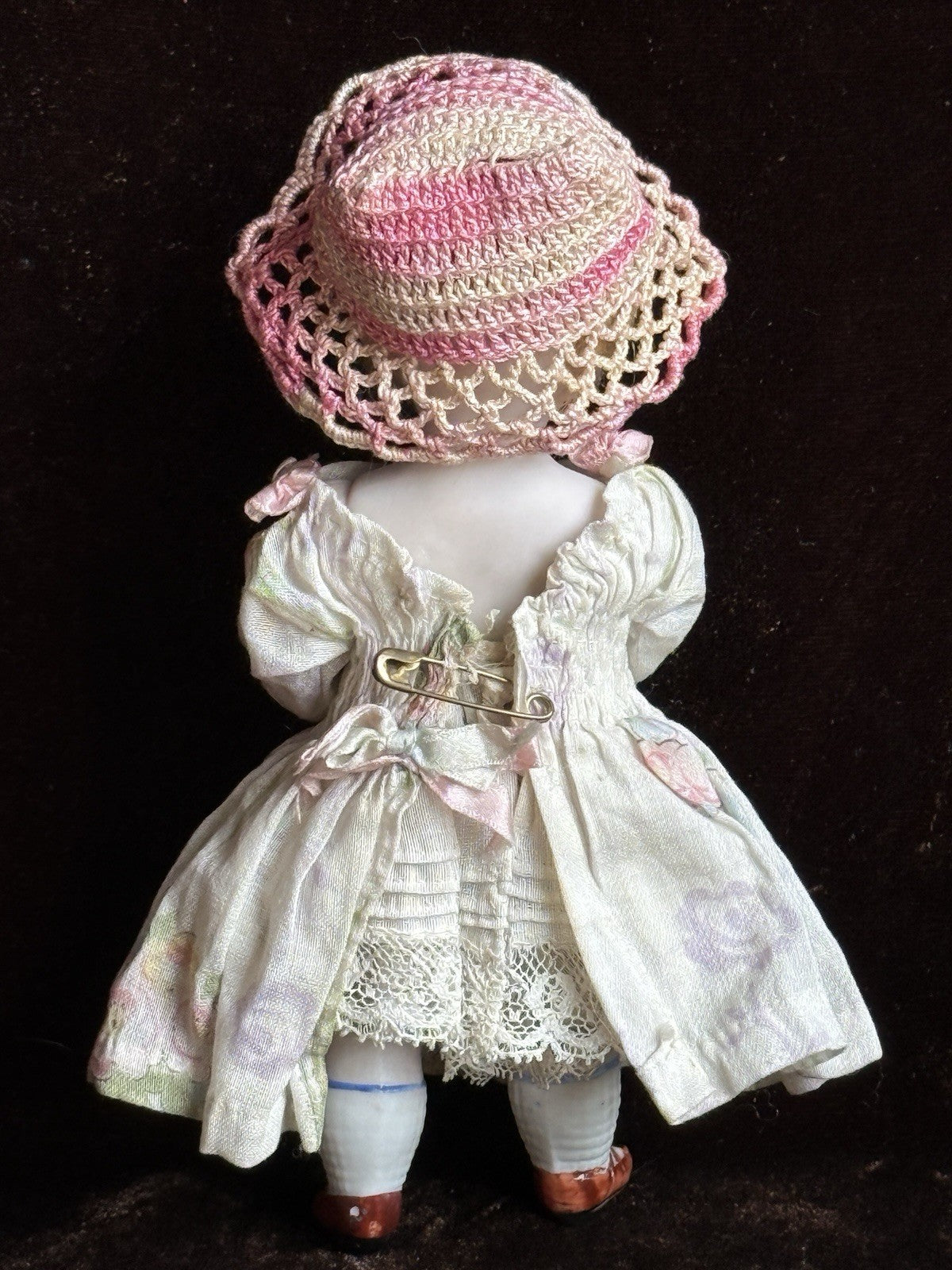Antique German 6” Kestner 150 All Bisque Mignonette Dollhouse Doll