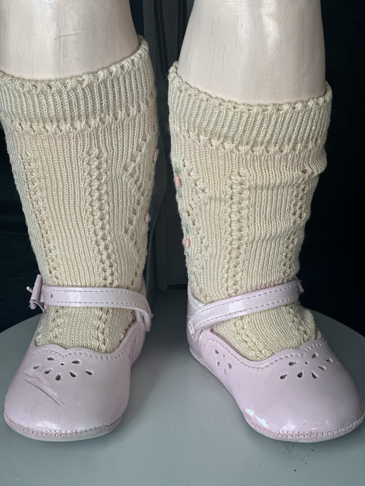 Vintage Artist Reproduction of Antique French Bru Jne 27” Doll Porcelain Head