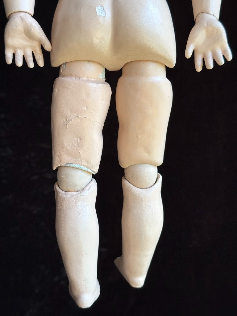 Antique German 14” Kestner 143 Bisque Head Doll
