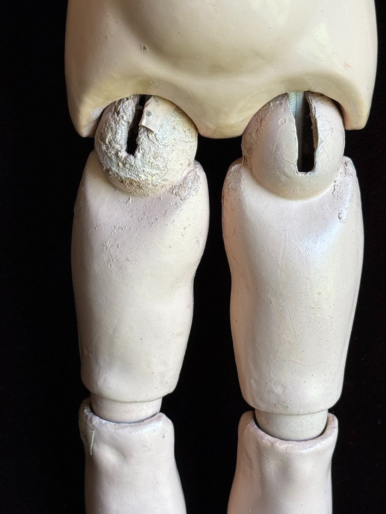 Rare Antique German 22” Kestner 197 Bisque Head Doll