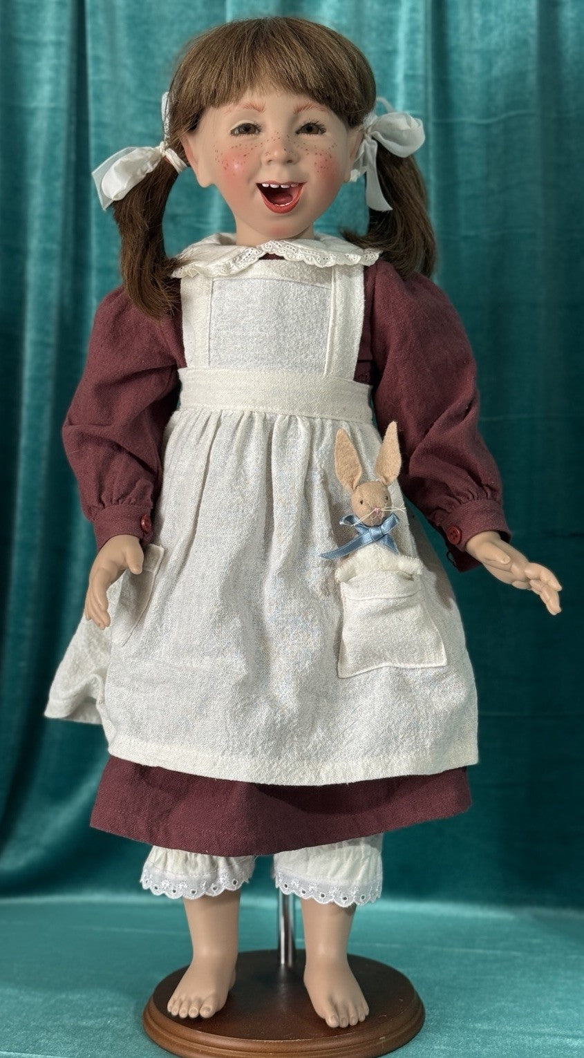 Artist Original German Vinyl 23” Doll By Grossle-Schmidt