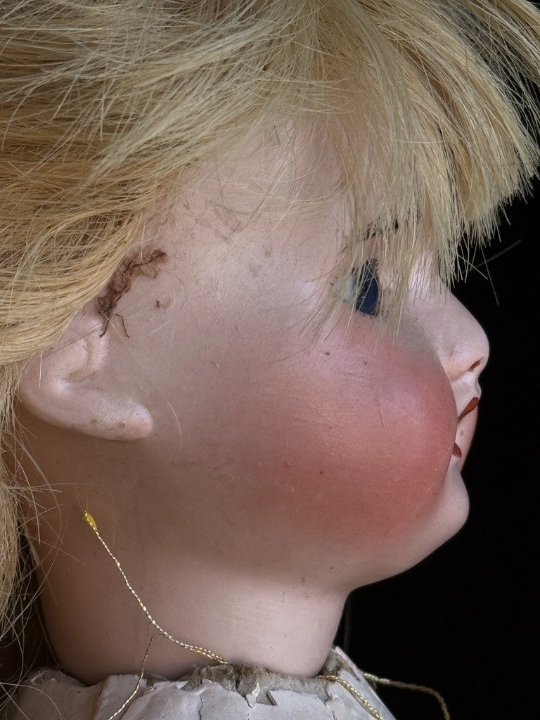 Antique French 18.5” SFBJ 60 Bisque Head Doll