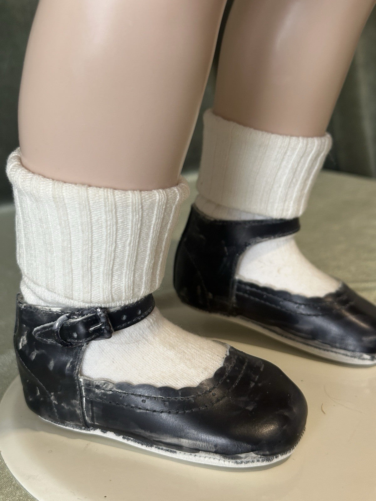 Collectible Artist Susan Krey Baby 29” Doll “Olivia” Wax Over Porcelain  LE 35