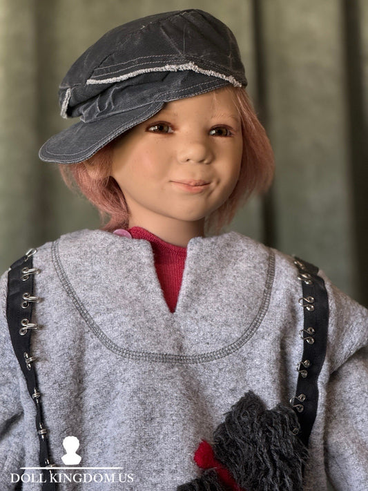 MIB Vinyl Annette Himstedt 35” Doll “Hugo” LE 377 Box/COA
