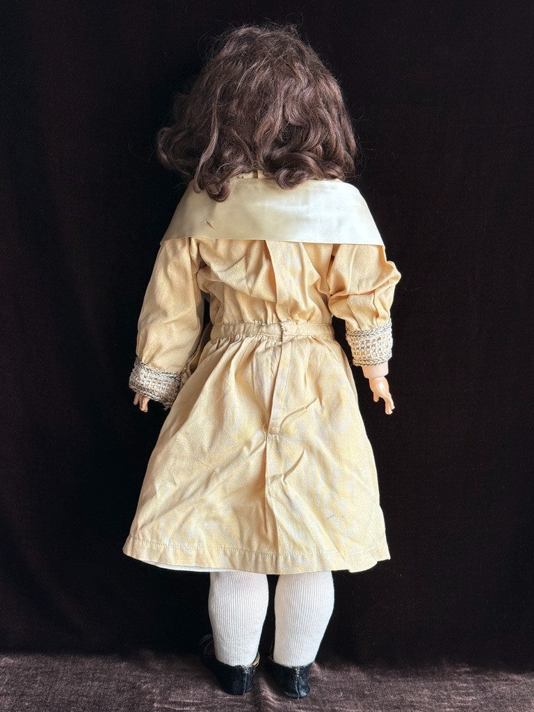 Antique German 24” Schoenau & Hoffmeister 1909 Bisque Head Doll