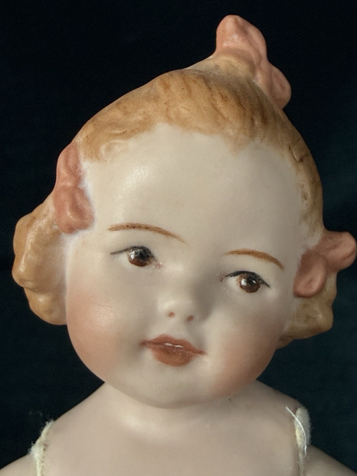 Reproduction Of German Gebruder Heubach All-Bisque Coquette Mold 10490 7.5” Doll