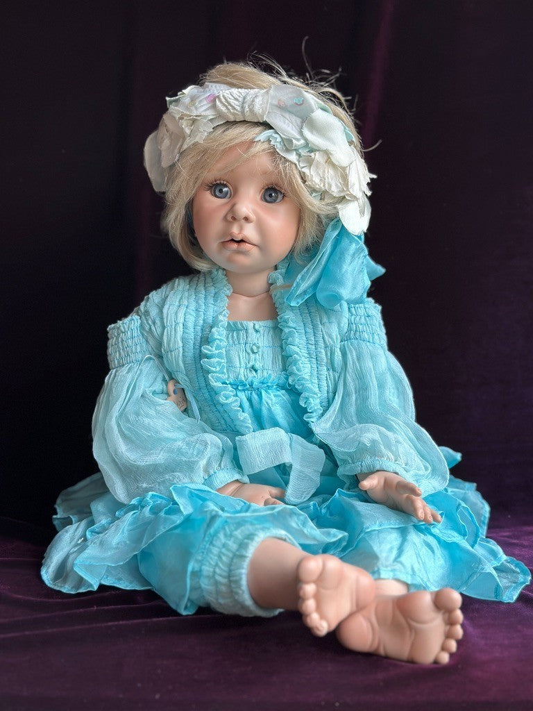 OOAK 25” GSR Fairy Manja Porcelain Doll Gerda Schaarman-Rijsdijk LE 10