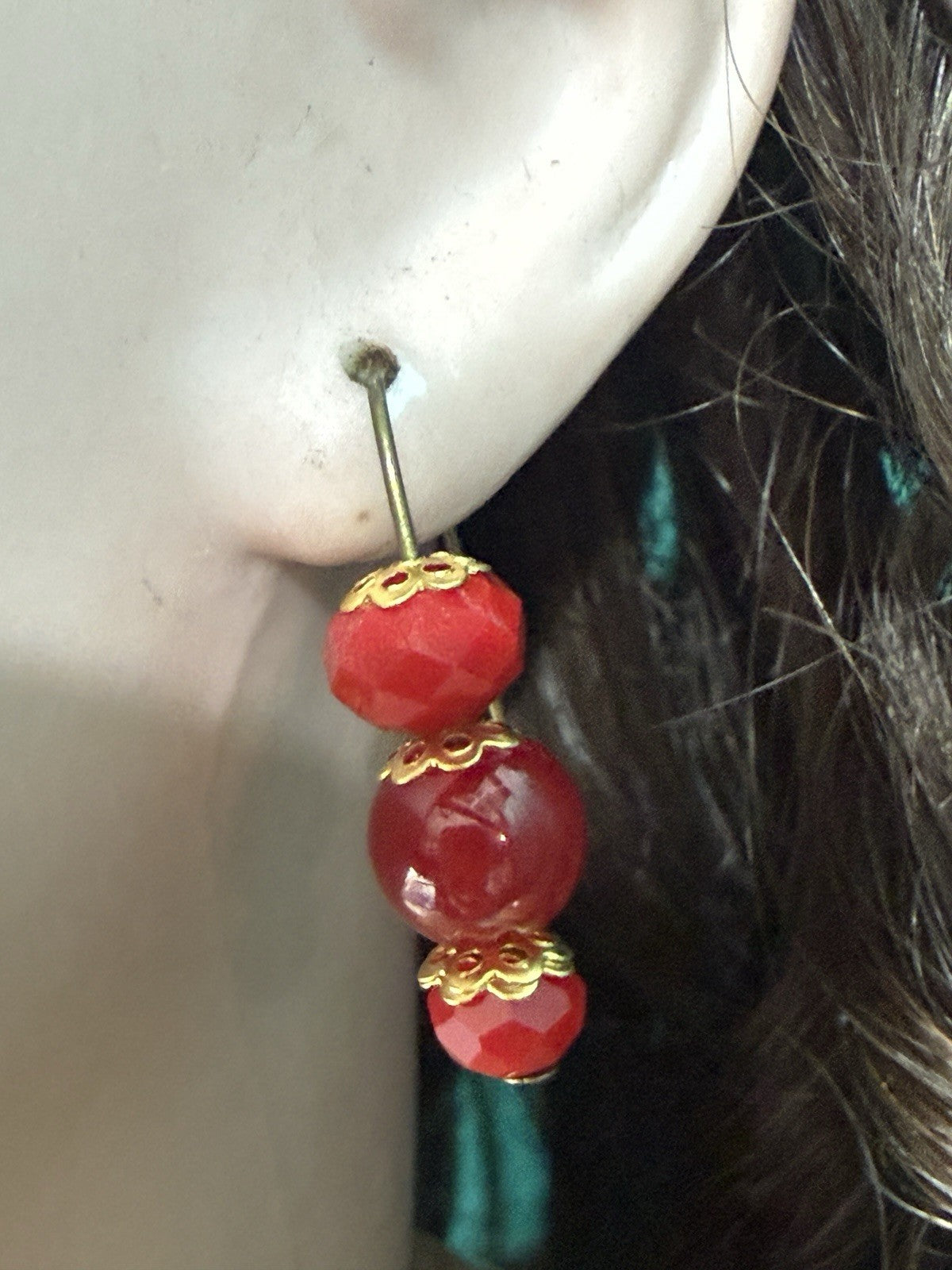 Antique German C.M. Bergmann and Simon Halbig Bisque Head 28” Doll