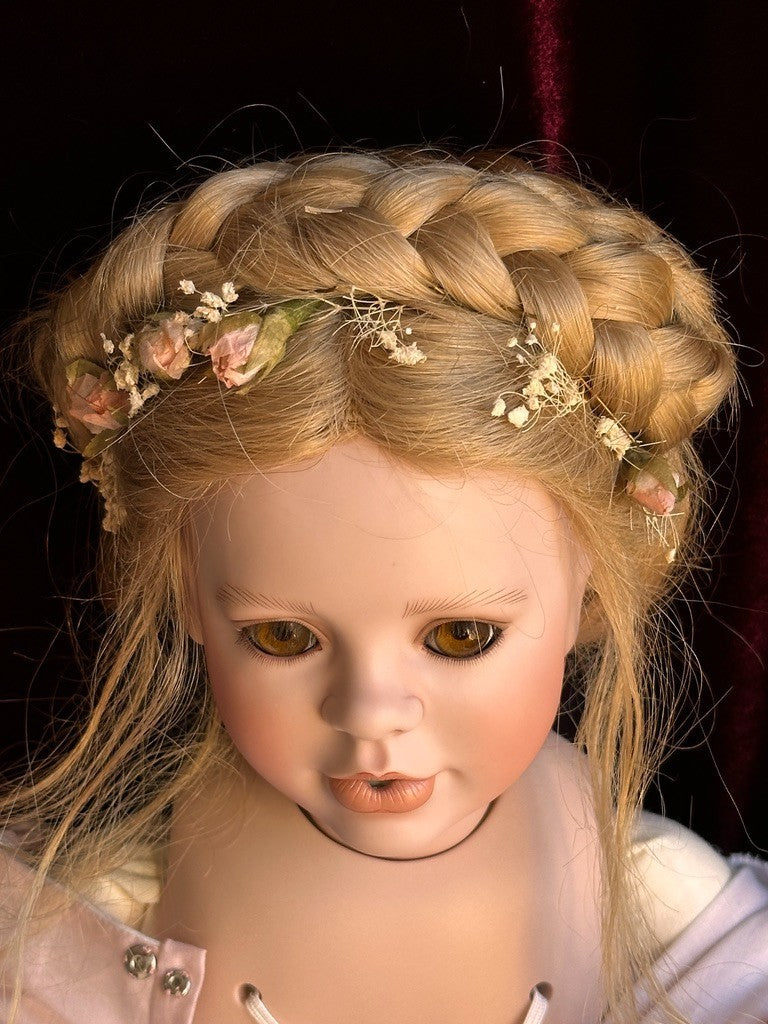 Collectible Porcelain 23" Linda Mason Originals Tiffany Doll LE 50