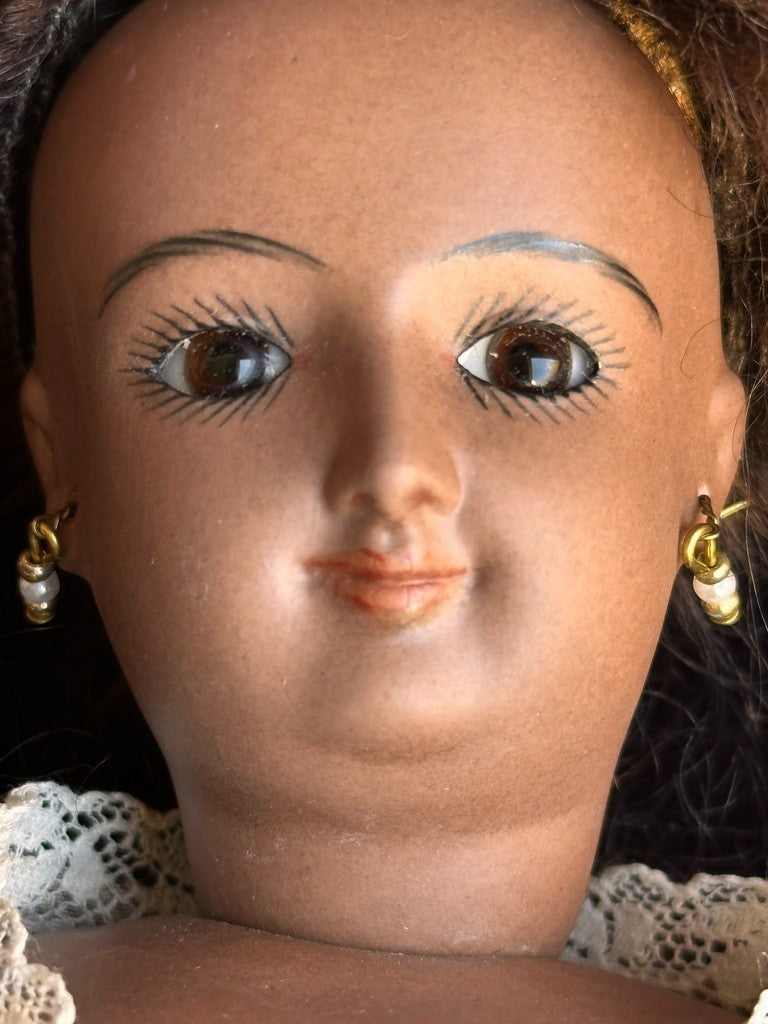 Suzanne McBrayer 12” Reproduction of Antique French Smiling Bru Fashion Doll