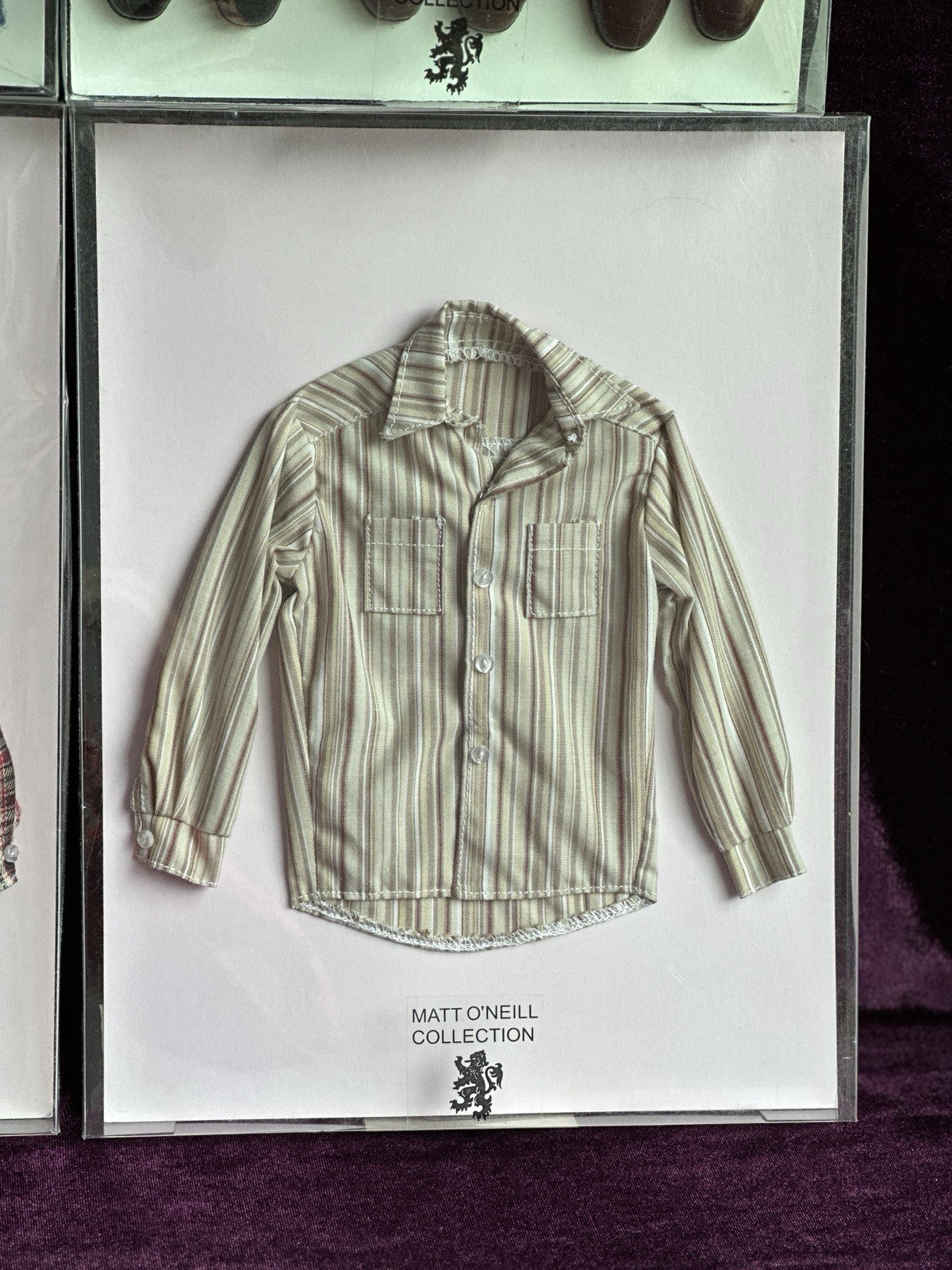 Lot of 4 Matt O'Neill Collection Male Tonner Doll Shirts Sweater Shoes NIB