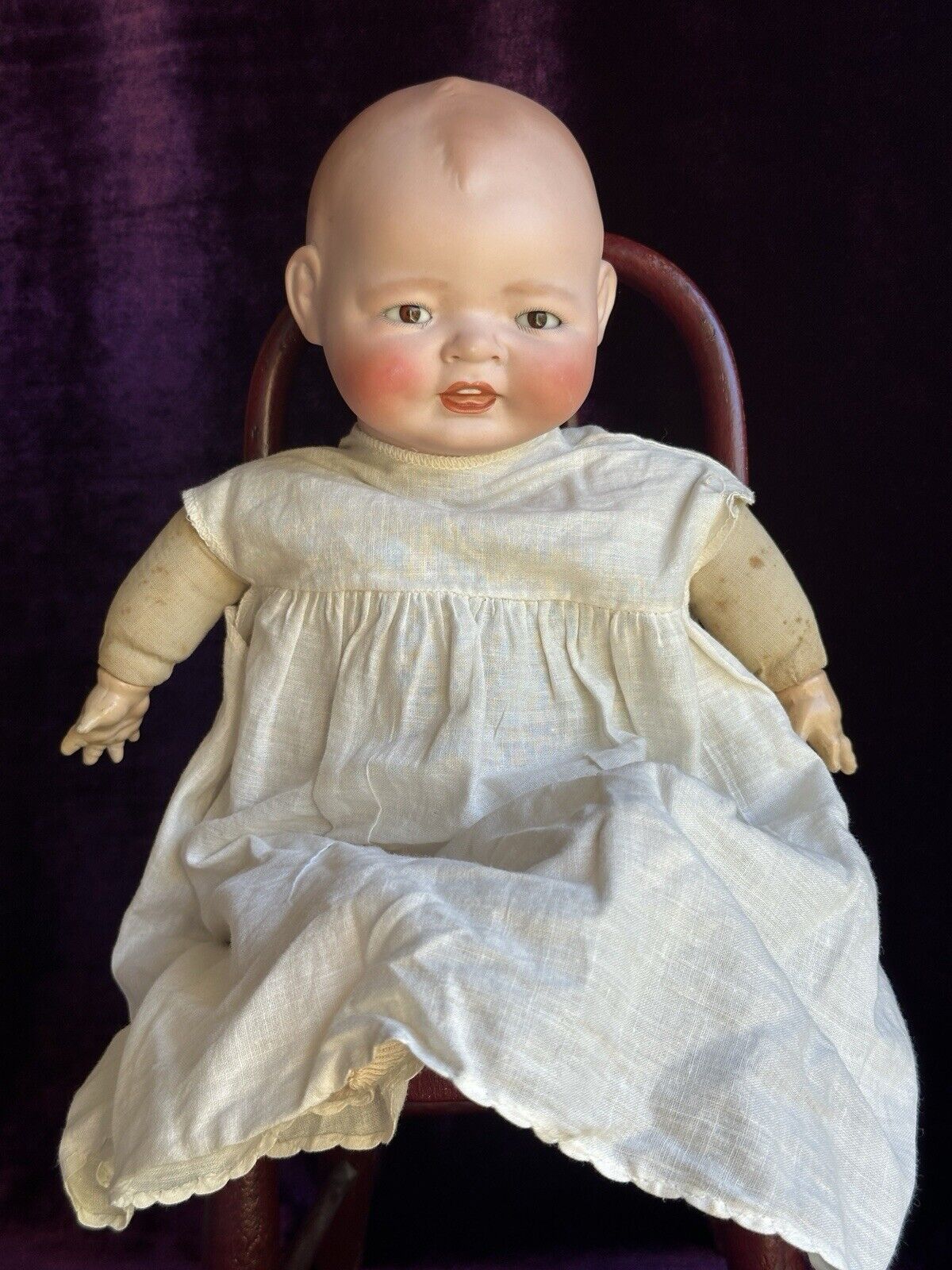 Antique Kestner Century Doll Co. Bisque Head Baby Doll