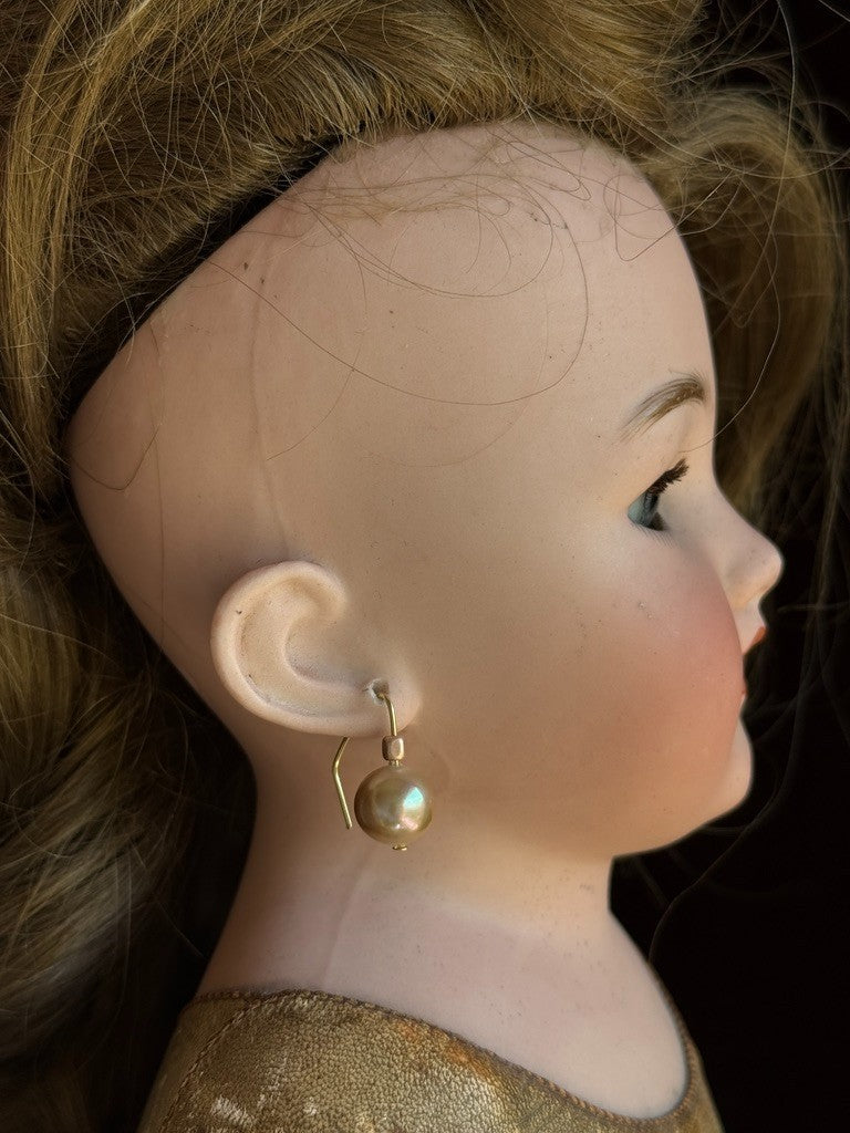 Antique German 22” Simon Halbig 1250 Bisque Shoulder Head Doll