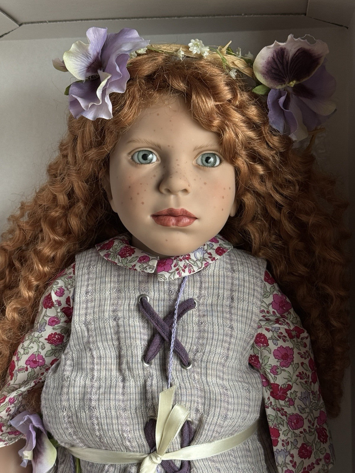 Lifelike Zwergnase 25” Vinyl Mirthe Doll 2002 LE 250 New in Box with Tag