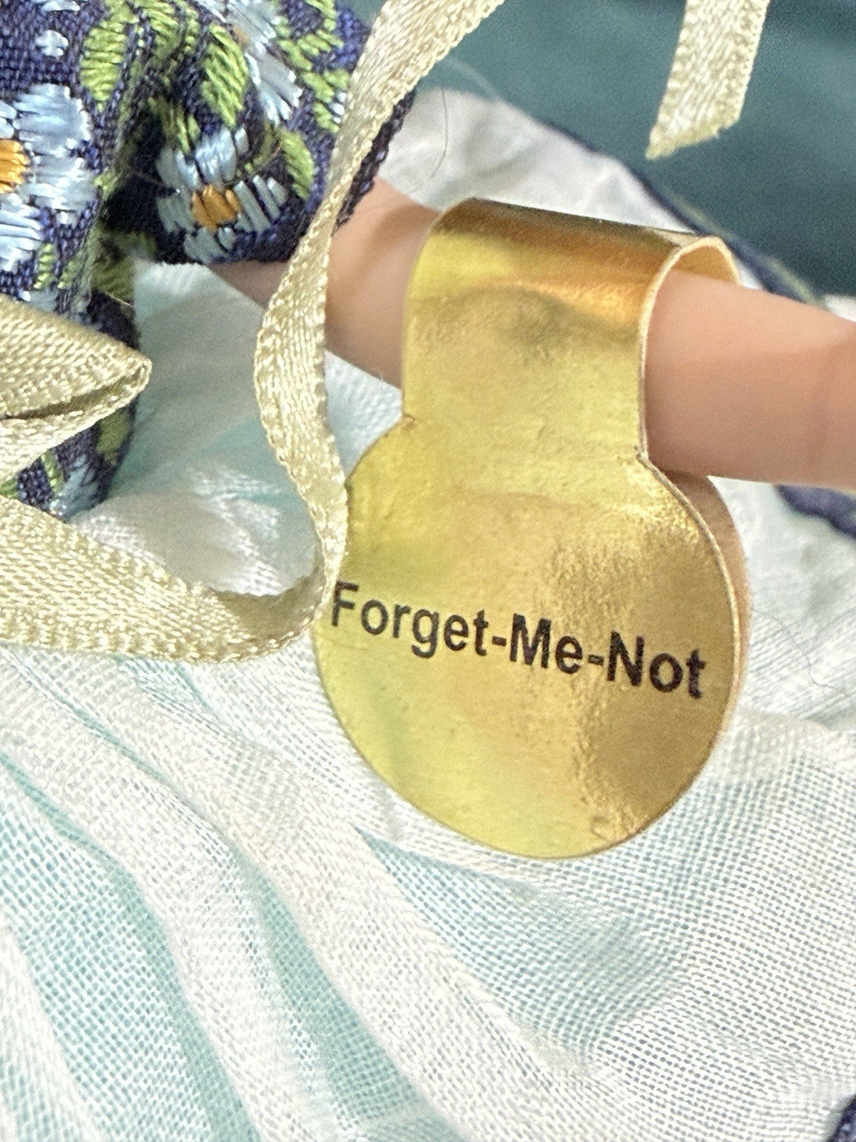 MIB Nancy Ann “Forget Me Not” Dianna Effner Doll LE 155/1000 Box/COA/Tag/Stand