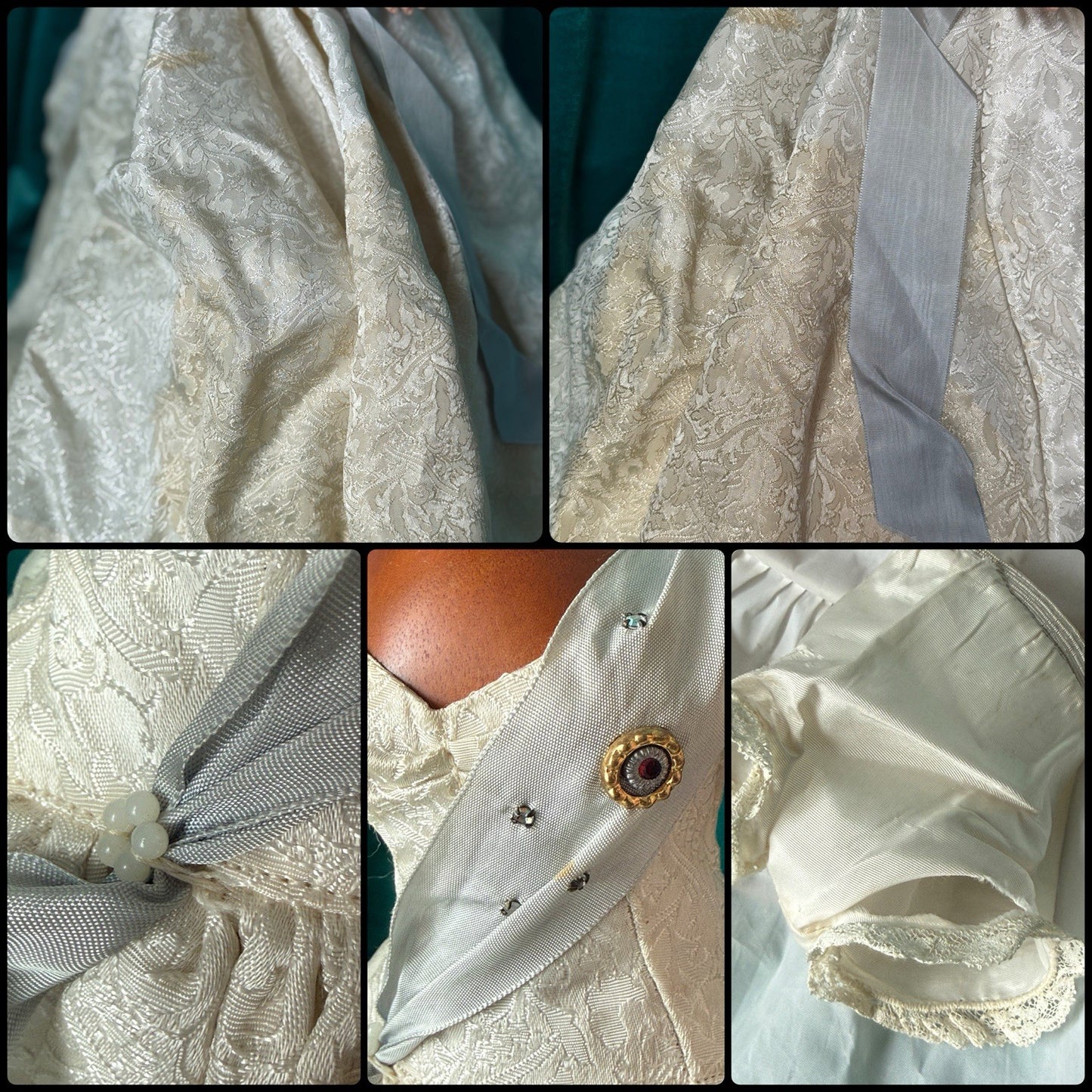 Vintage 1950’s Madame Alexander 20” Cissy Doll Tagged Queen Elizabeth Dress