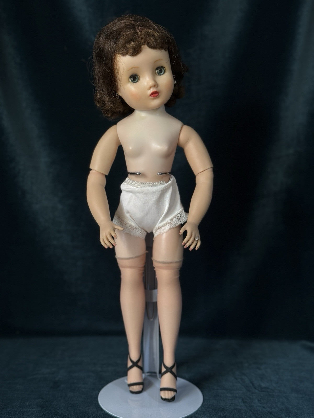 Vintage 1958 Madame Alexander 16” Elise Doll Aquamarine Bolero #16-11 Outfit