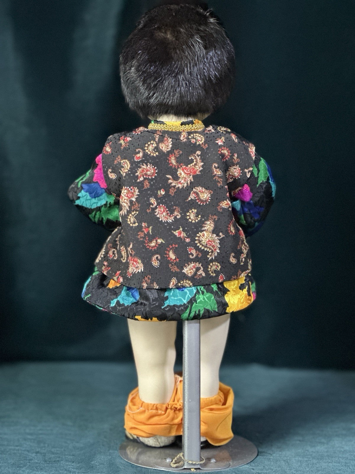 Artist Made Limited Edition of 250 Porcelain 14” Doll “Po-Sing” By Yolanda Bello