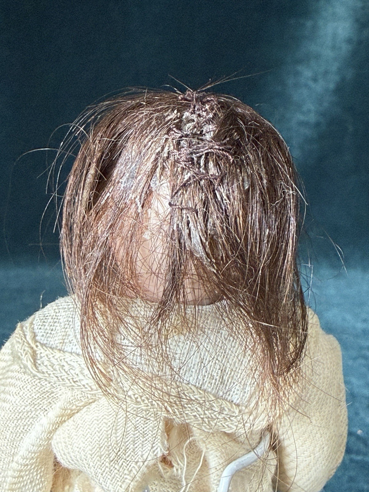Antique German Kestner (?) 5” Bisque Head Mignonette Dollhouse Doll Mold 3913