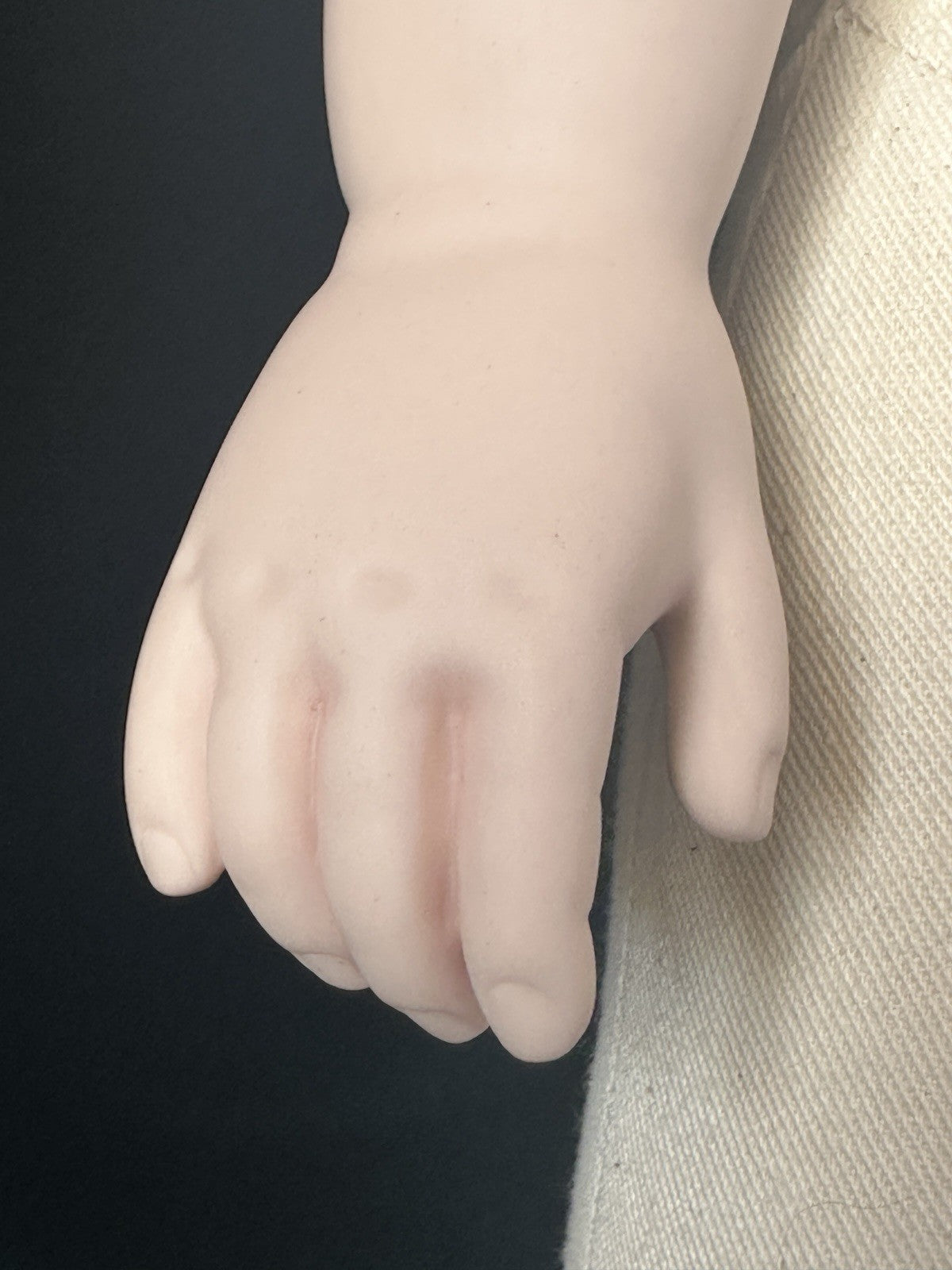 Collectible Artist 22” Porcelain Doll “Moni” by Ruth Treffeisen LE 51/100 COA