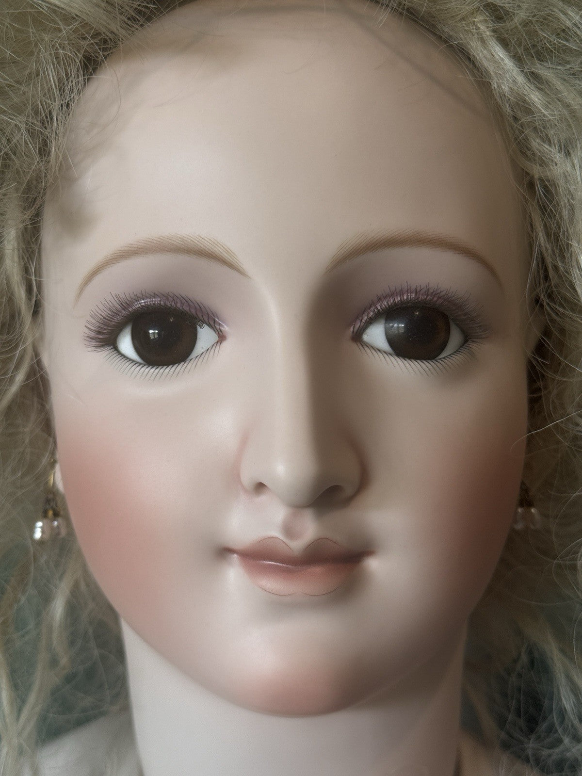 Lifesize 60” Reproduction of Antique Doll Mannequin “Lady Grace” Bru of France