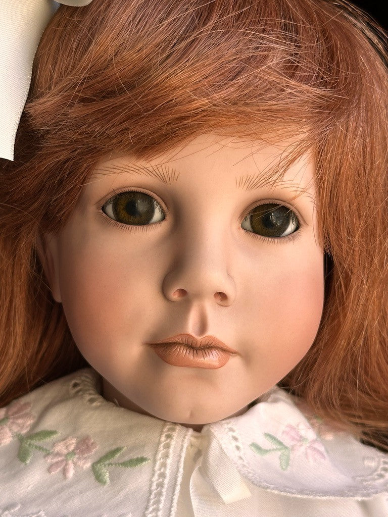 Collectible Porcelain 23.5" Linda Mason Originals Daniella Doll LE 100