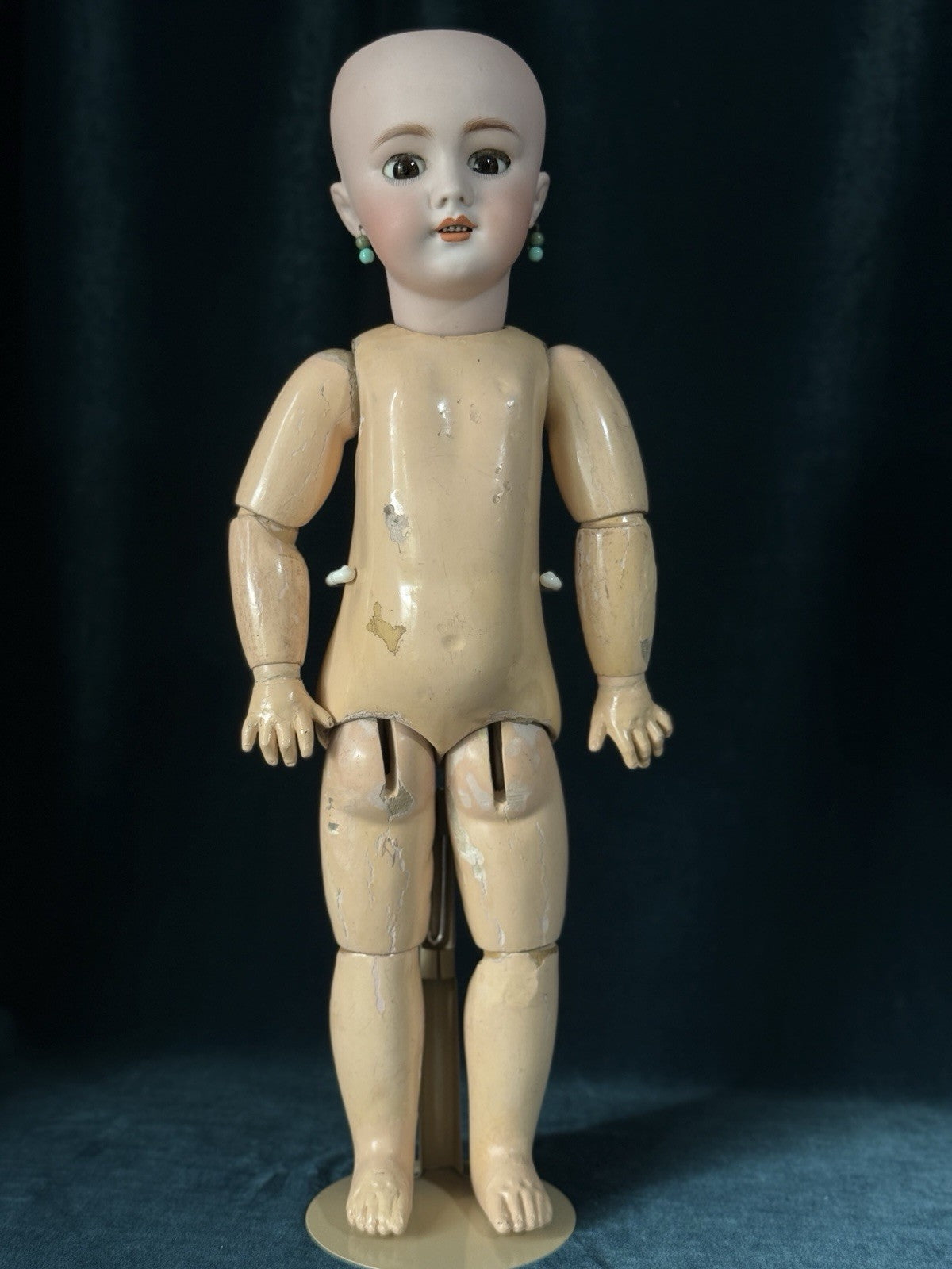 Antique German/French Tete Jumeau Simon Halbig Dep Bisque Head 19” Doll
