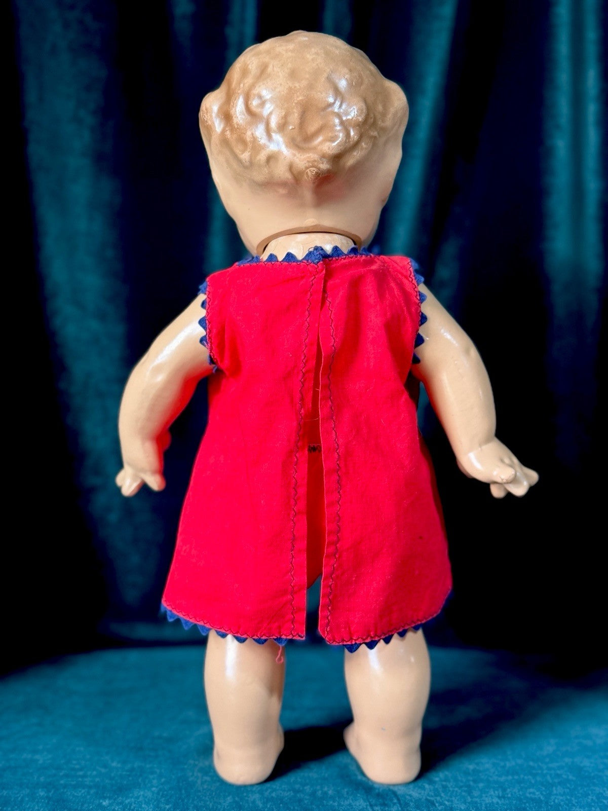 Vintage 1940’s Rose O’Neill “Scootles” All Composition 15” Doll