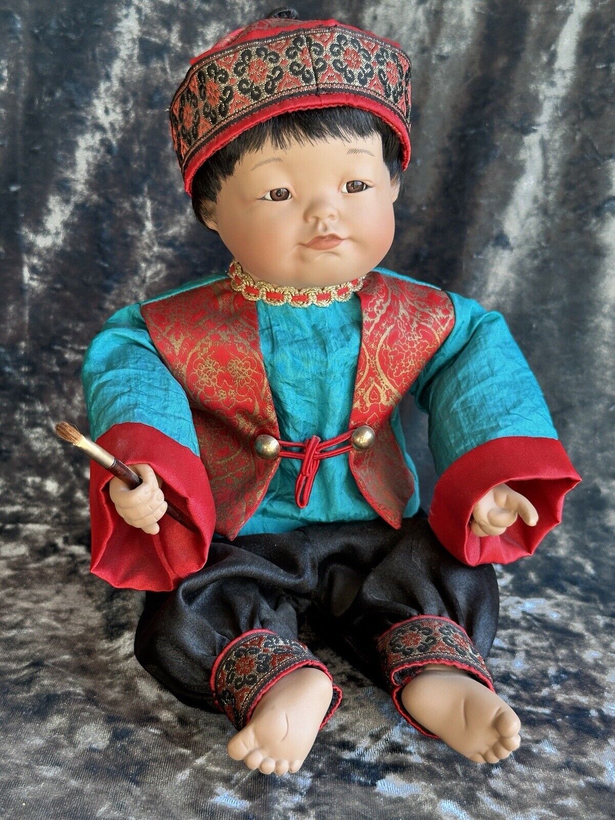 Collectible Porcelain Oriental Dolls by Yolanda Bello for Ashton Drake