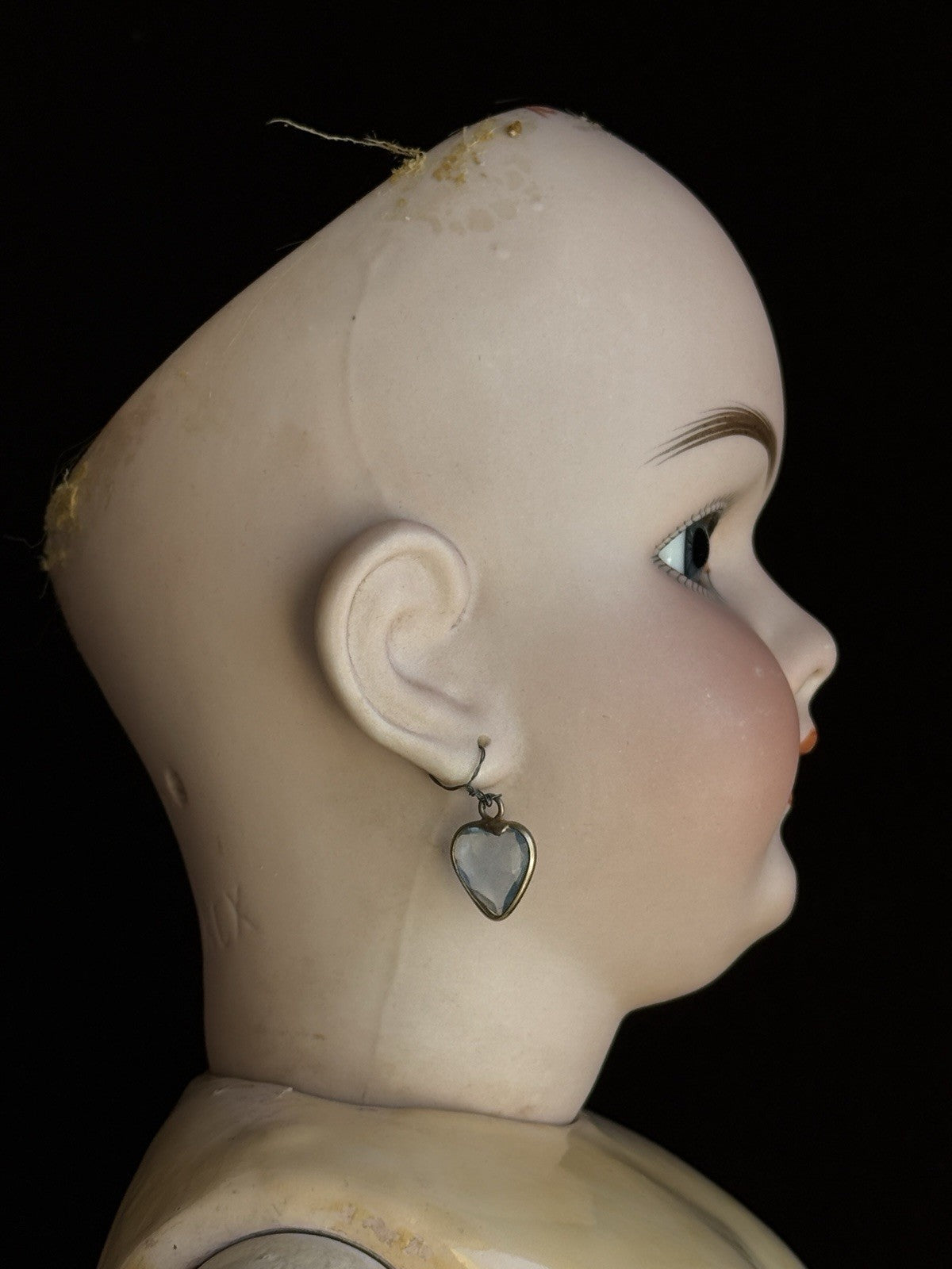 Large Antique German 28” Heinrich  Handwerck 99 DEP Bisque Head Doll