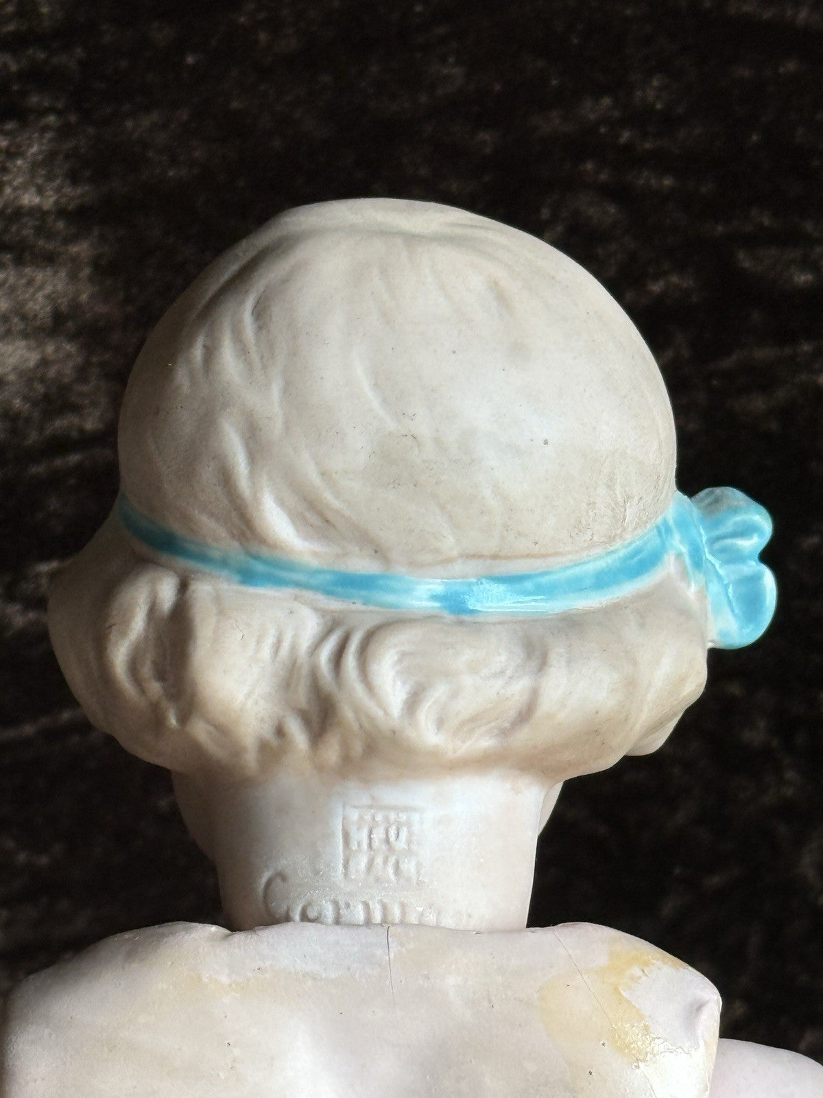 Antique German 12” Gebruder Heubach Coquette Bisque Head Character Girl Doll