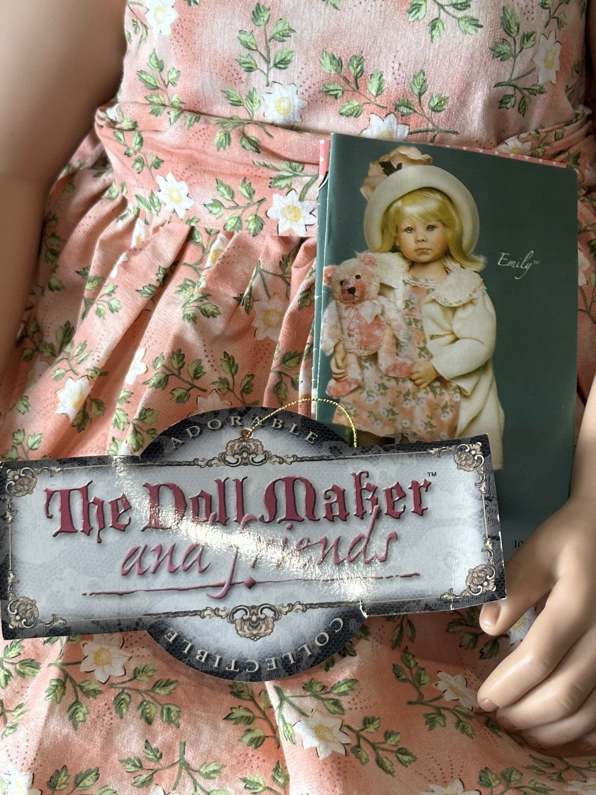 Vinyl 27” Doll “Emma” by Diane Bucki & Linda Rick The Doll Maker LE 500 Tag