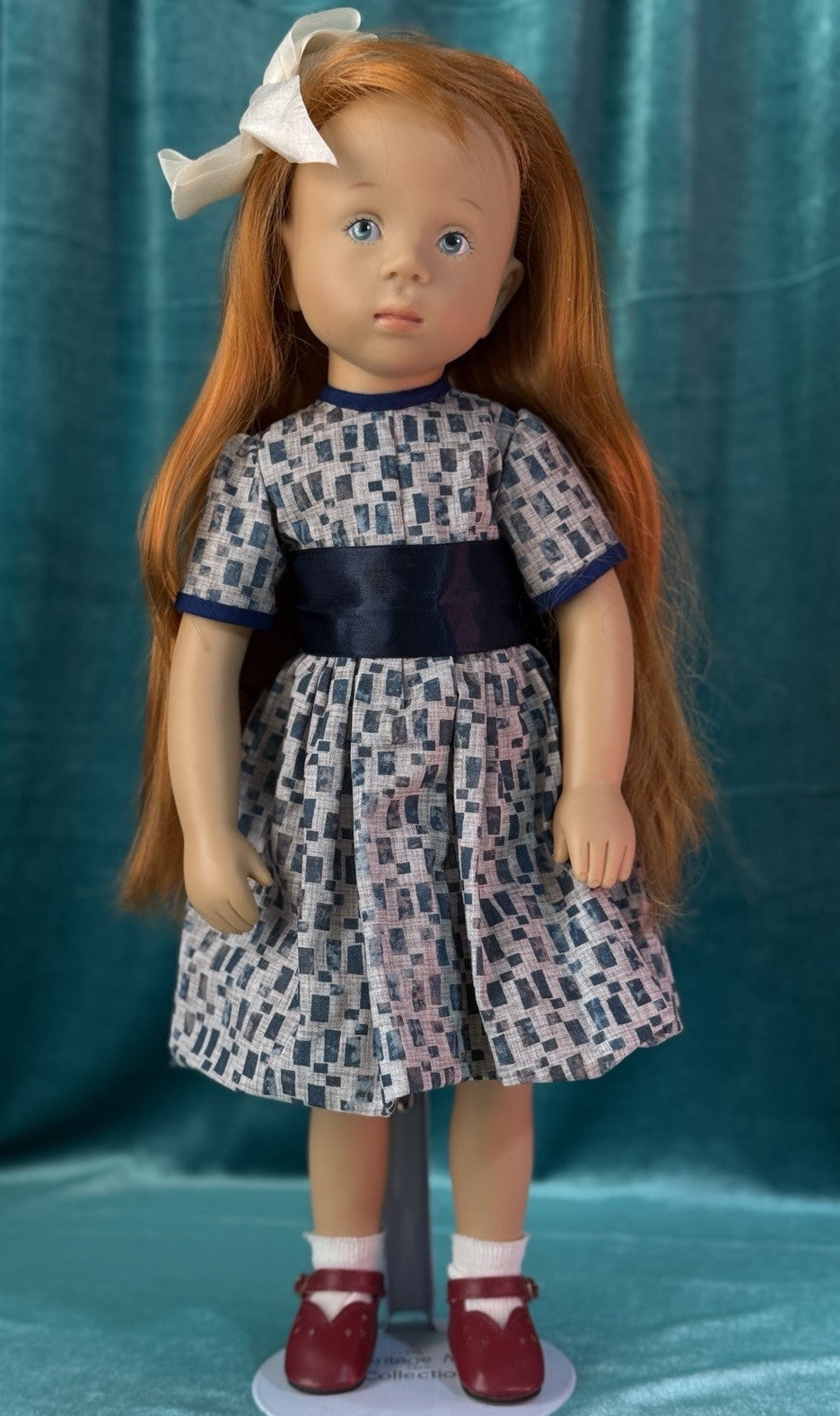 Collectible Vinyl 17” Doll Fanouche By Sylvia Natterer For Gotz  Redressed