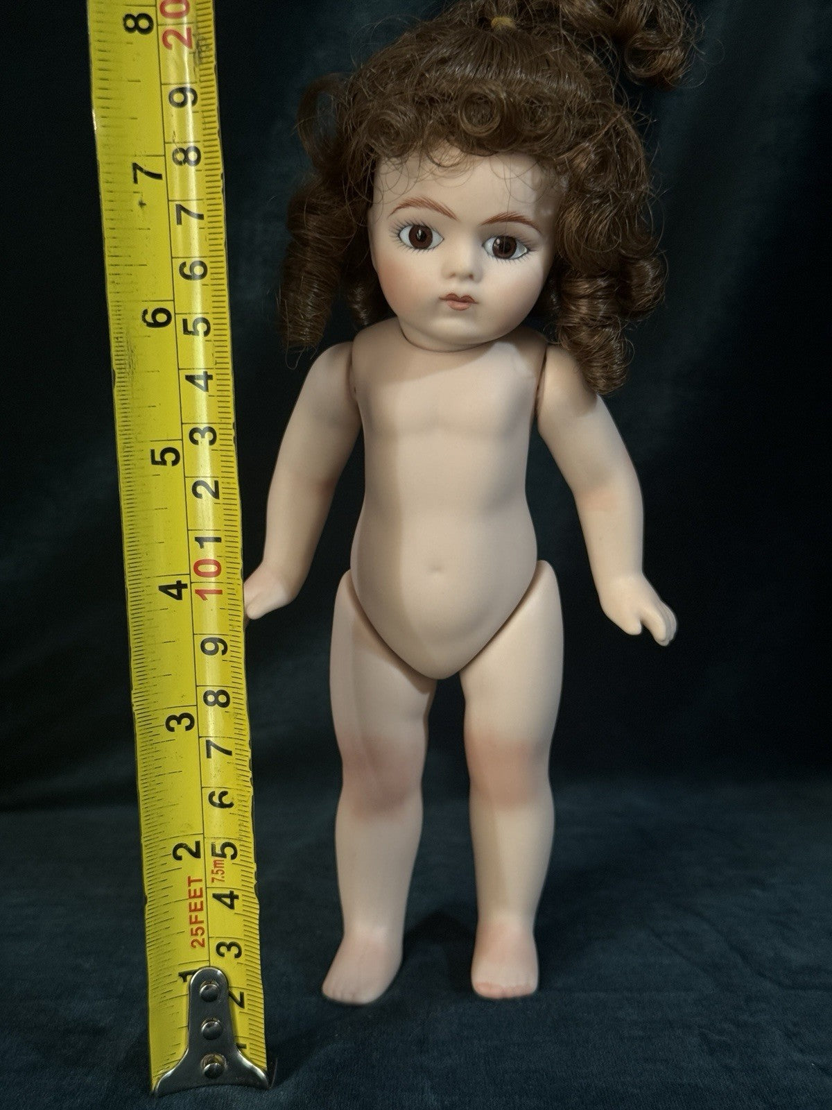 UFDC Artist Judy Vorhees All Bisque Reproduction Of Antique French Bru Jne Doll