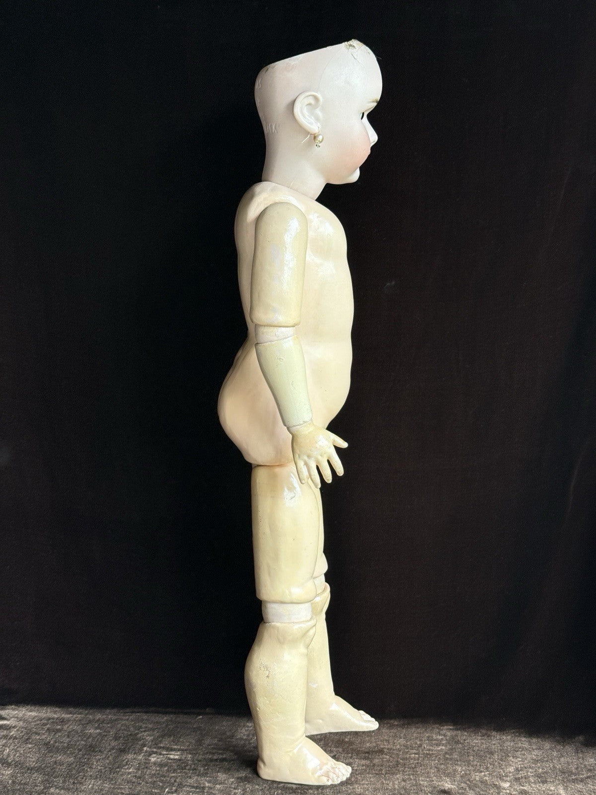 Antique German 30” Heinrich Handwerck 109 Dep Bisque Head Doll
