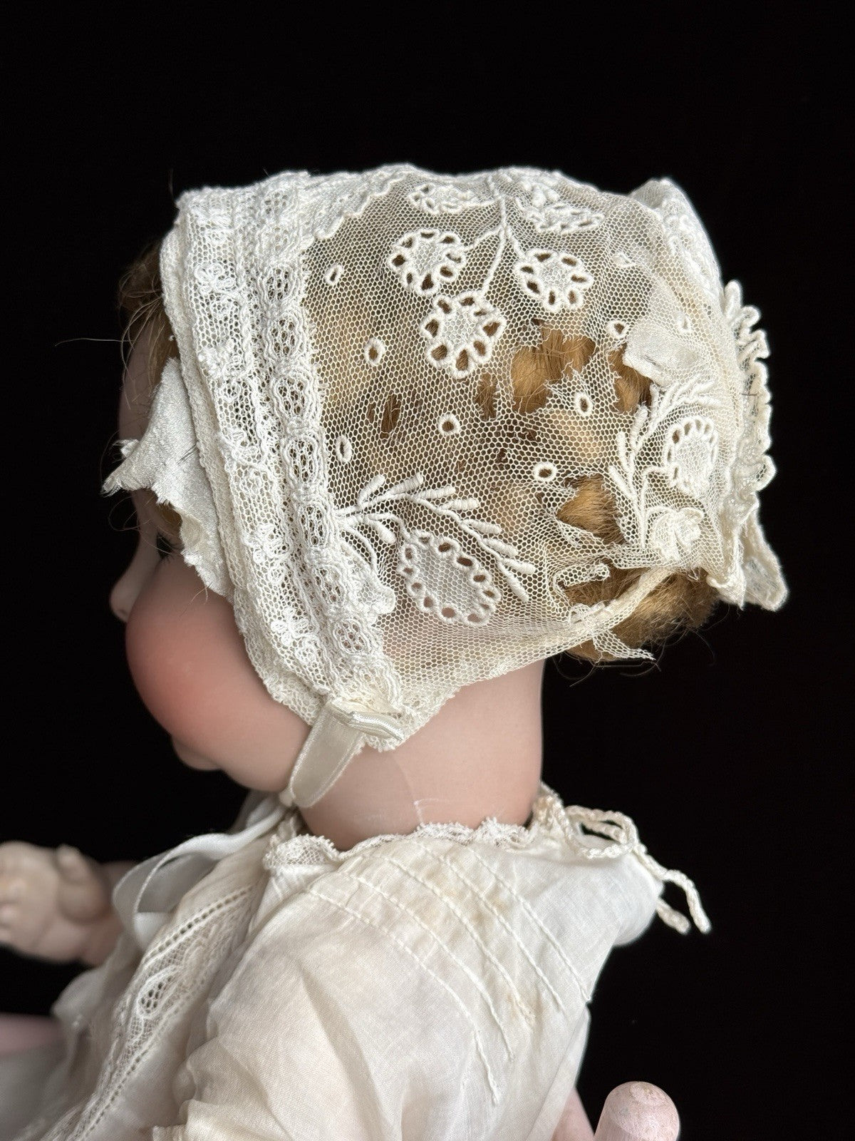 Antique German Kammer & Reinhardt Simon Halbig 126 Bisque Head Flirty Eyes Doll