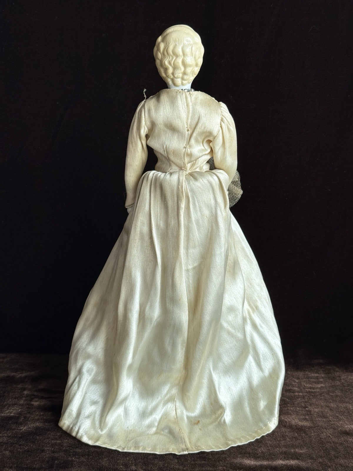 Antique 14” Made in Japan China Shoulder Head Bride Doll
