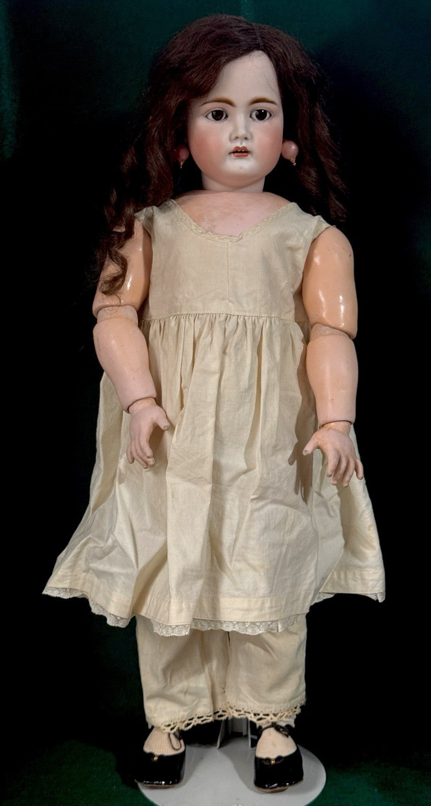 Antique German Kammer & Reinhardt 29” Doll Mold 192 Bisque Head Composition Body