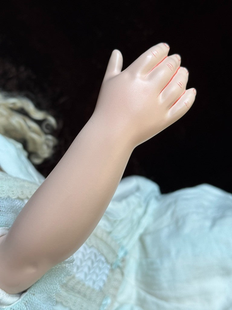 Colleen Phillips Porcelain Compo 26” Repro of Antique French Bru Jne Doll