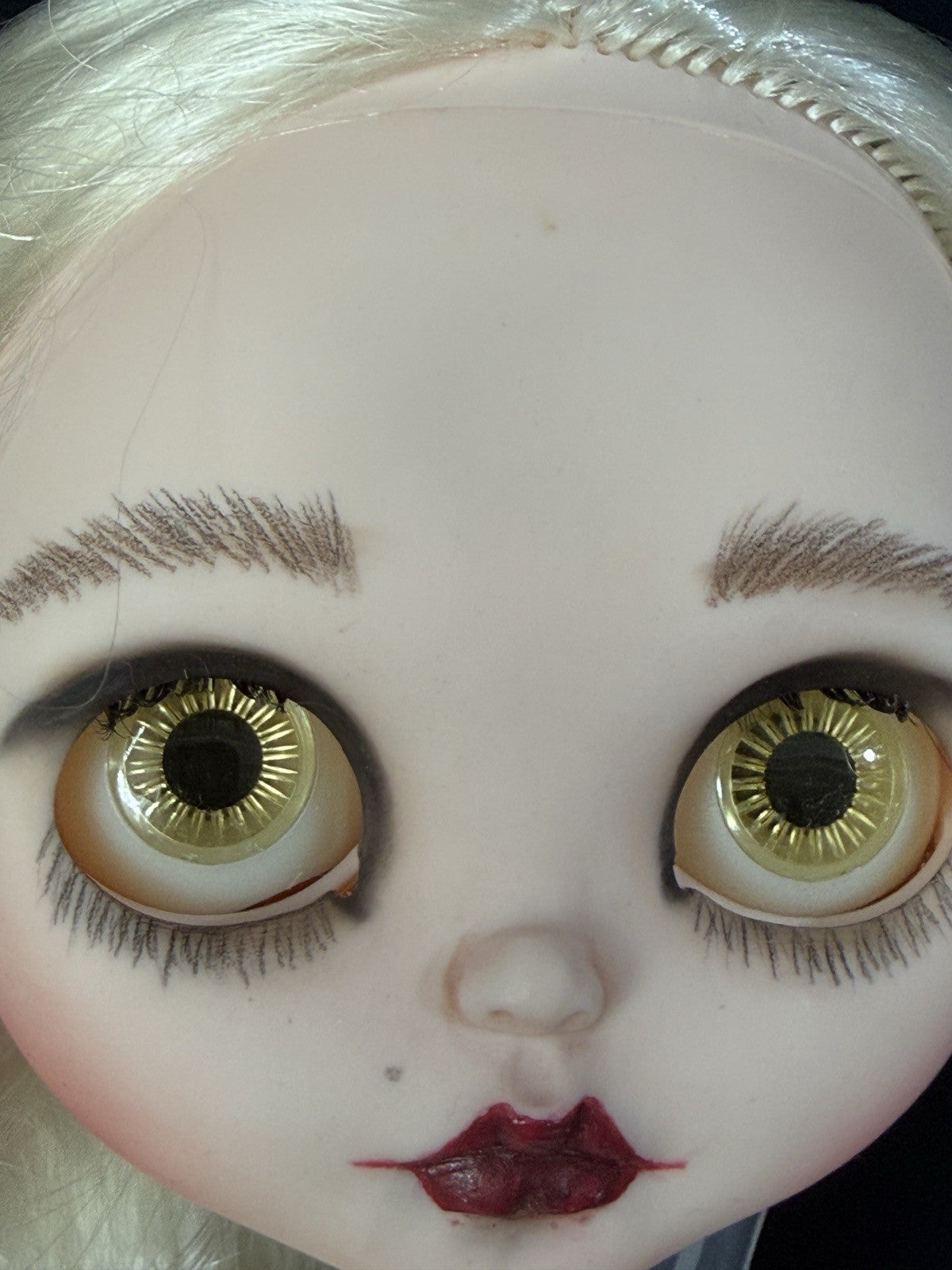 OOAK Custom Blythe 11” Artist BJD Bride Doll