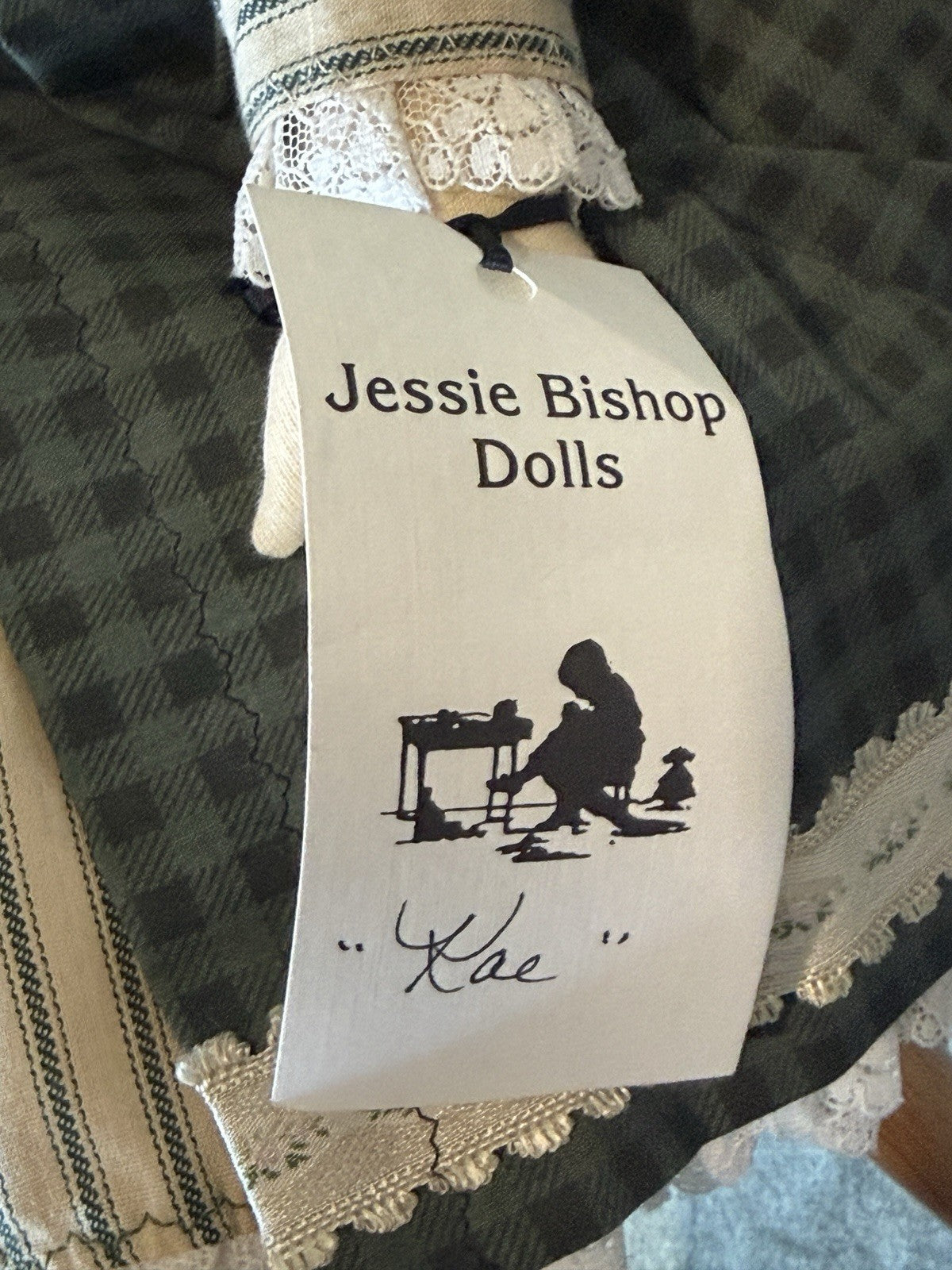 Artist Judy Rankine 28”  Jessie Bishop Doll “Kae” LE 5 Box/Tag/COA