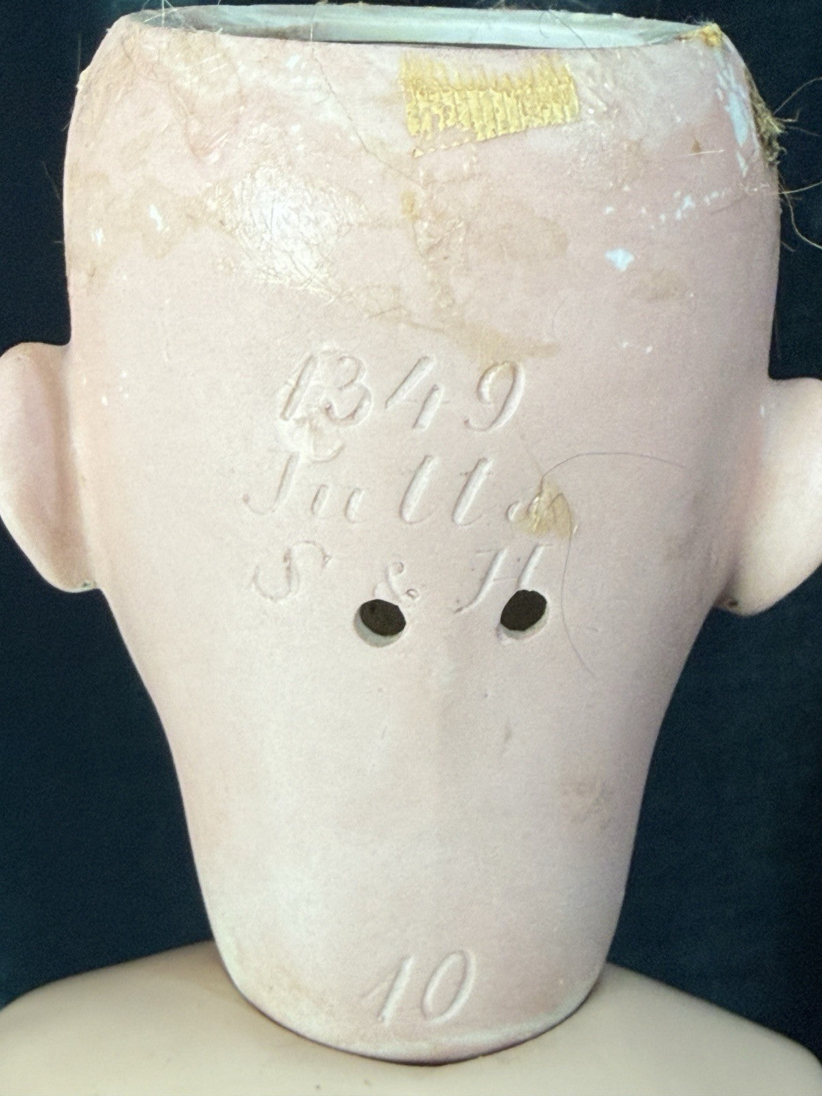 Antique German Simon Halbig Mold 1349 Jutta Character 23” Doll Bisque Head