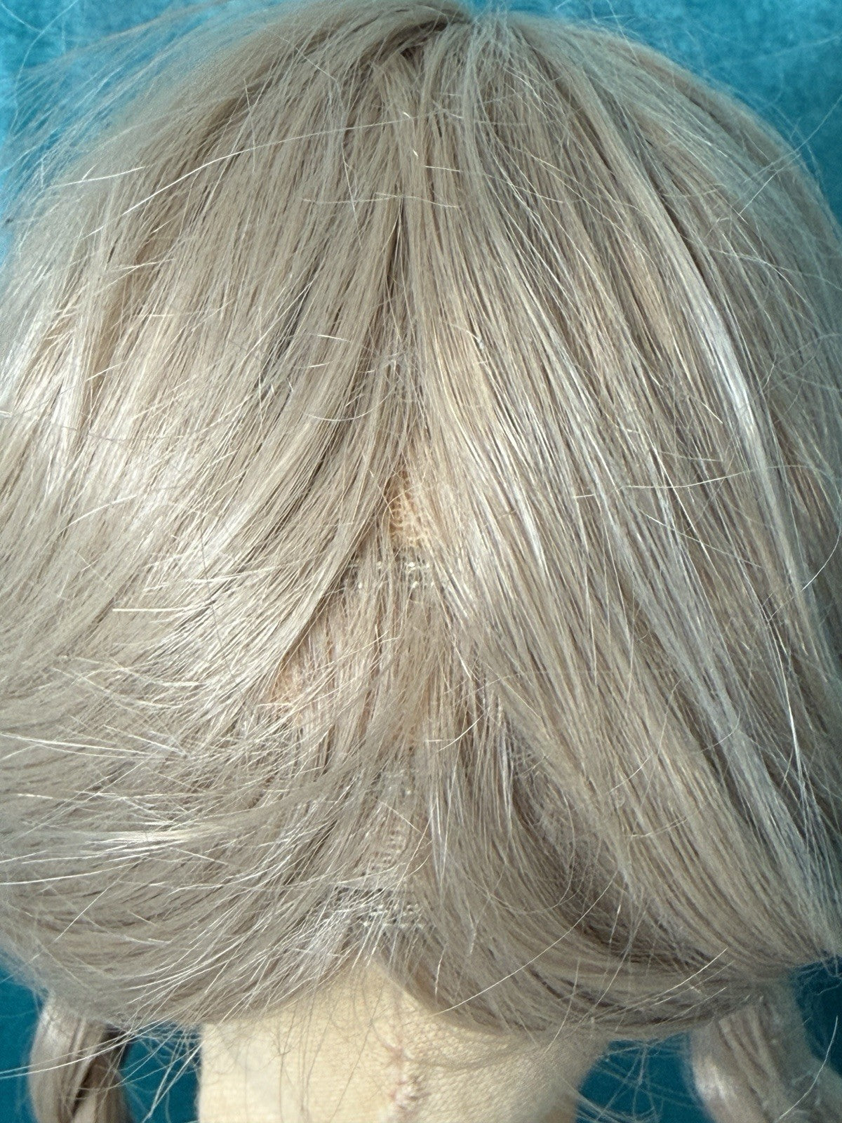 Vintage Artist Stockinette Face Painted 18” Girl Doll