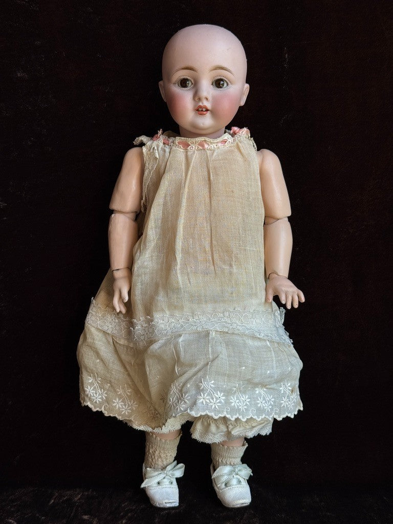 Antique German 14” Kestner 143 Bisque Head Doll
