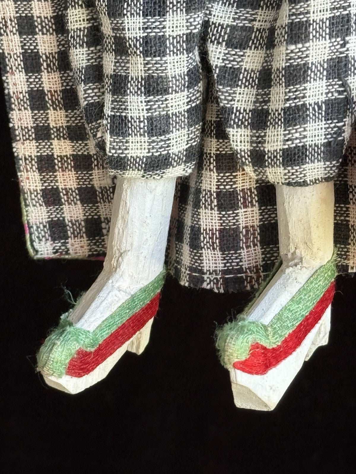 Pair of Vintage 10” Chinese Opera Qing Dynasty Dolls