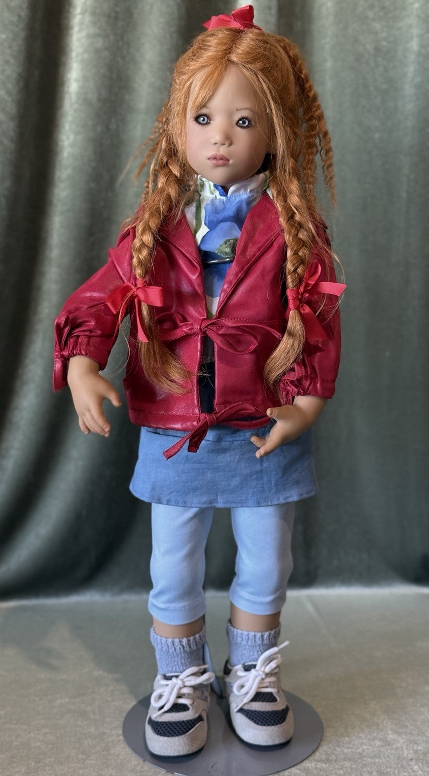 Vinyl Annette Himstedt 26” Doll “Runi II” 1998 Box/COA/Ribbon
